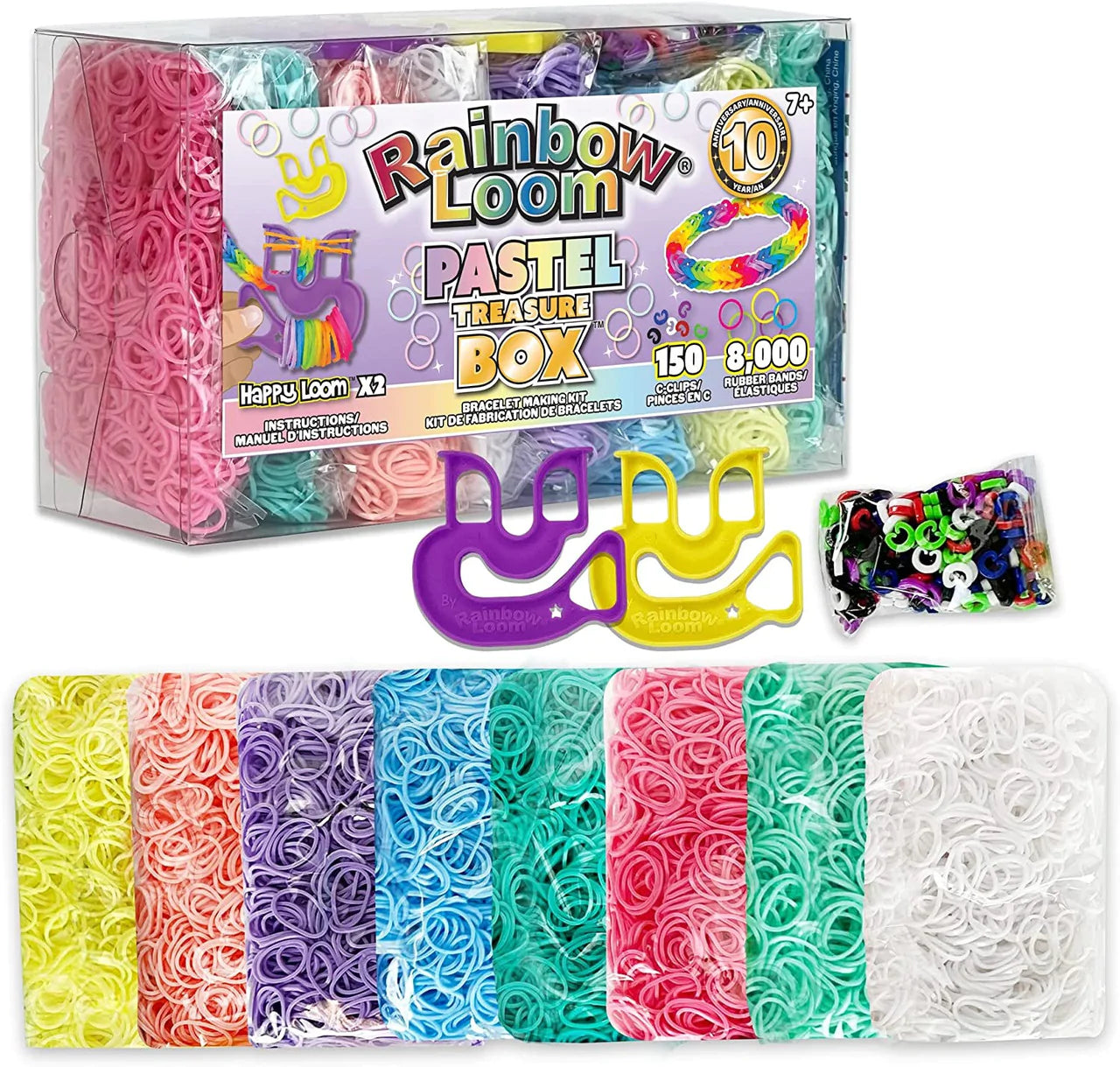 Rainbow Loom Treasure Box Pastel – Park Street Books Toys