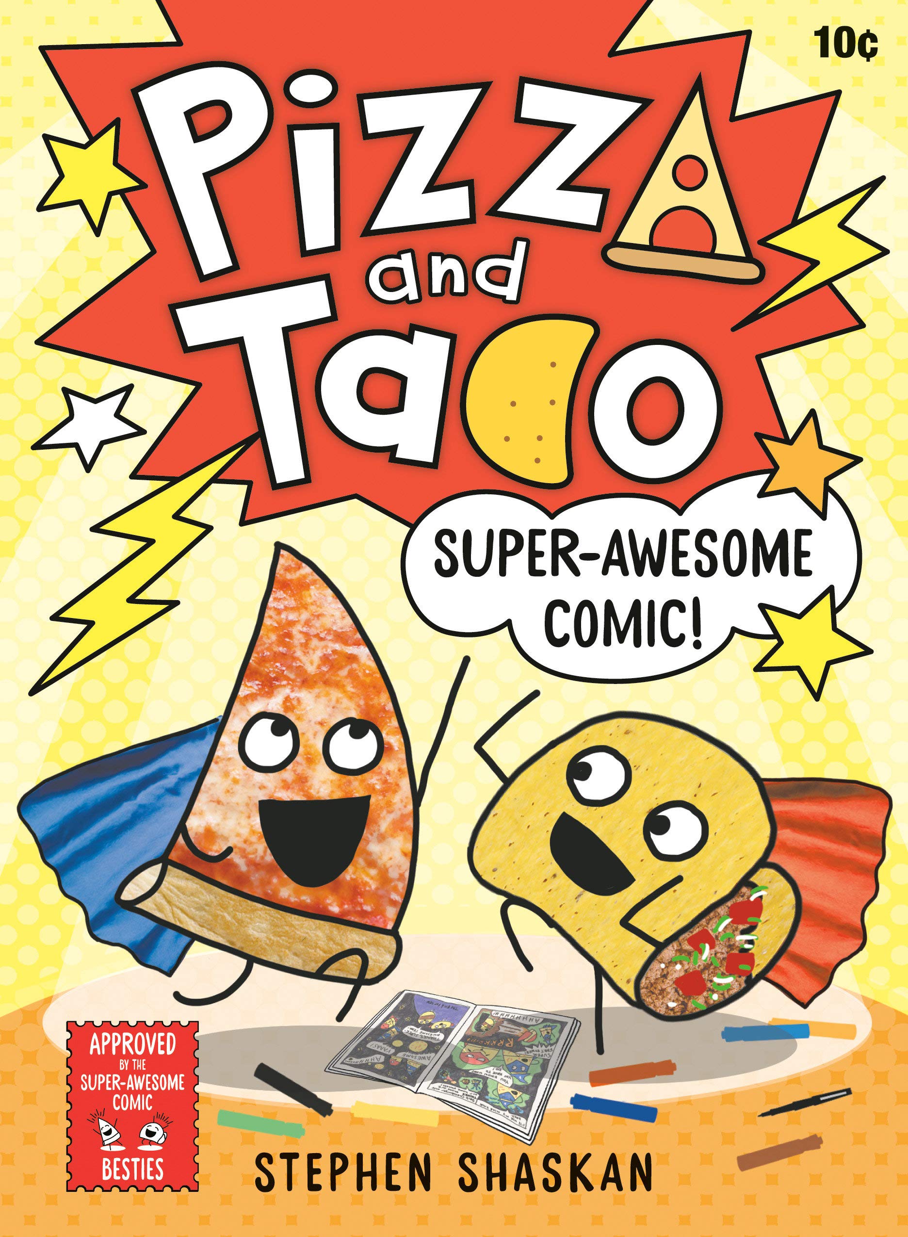 Pizza and Taco #3 Super-Awesome Comic! – Park Street Books & Toys