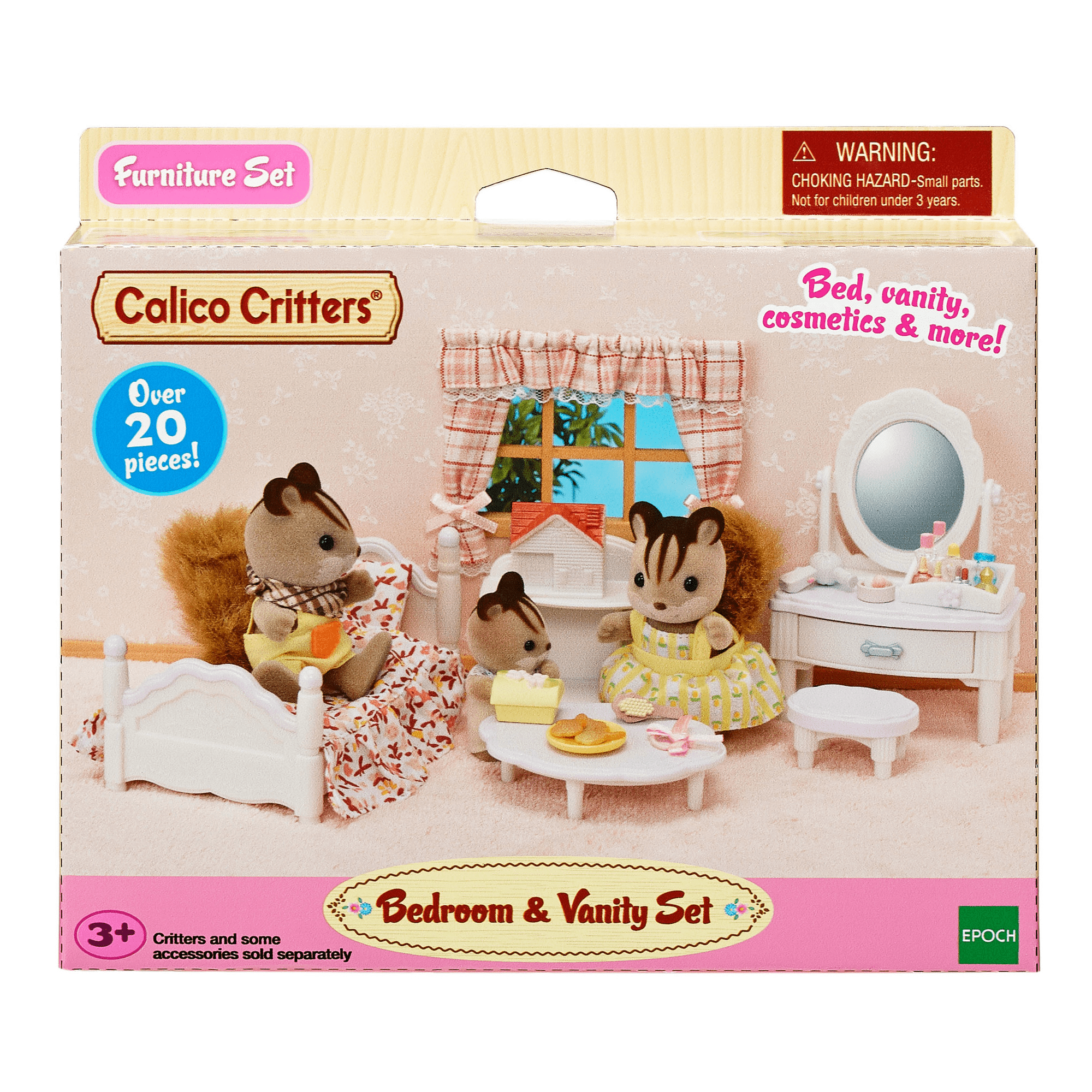 Calico critters bedroom discount & vanity set